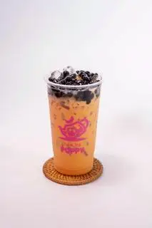 Hình ảnh Trà sữa Thái đỏ trân châu đường đen