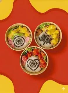 Hình ảnh Cơm Gà Zòn Sốt Phô Mai