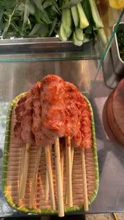 Hình ảnh nem nướng hồ lô miền tây 