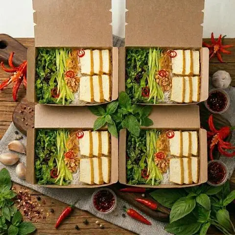 Hình ảnh SIÊU ĐẠI TIỆC 4 Bún Nước Tương Chay