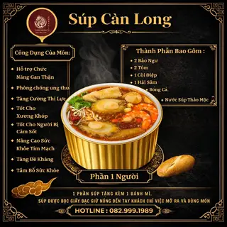 Hình ảnh Súp Bào Ngư thượng hạng bổ dưỡng - Càn Long