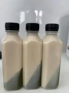 Hình ảnh sữa đậu nành thạch lá dứa