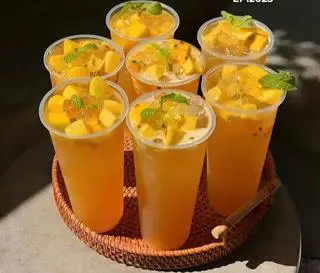 Hình ảnh Trà Xoài Chanh Dây(700ml)