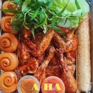 Hình ảnh 1 Gà Nướng + 1 Cơm Lam 