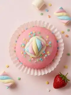 Hình ảnh Mochi dâu kem tươi