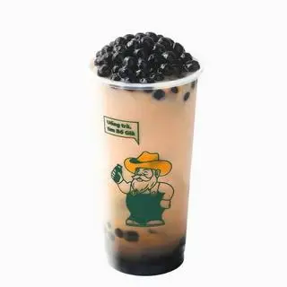 Hình ảnh Hồng trà sữa trân châu đường đen