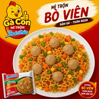 Hình ảnh Mì Trộn Bò Viên