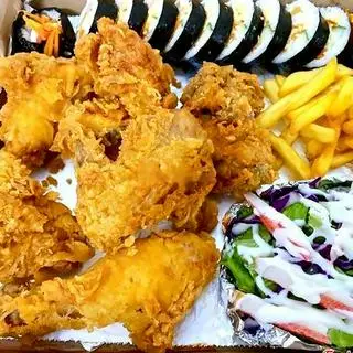 Hình ảnh Combo gà miếng kimbap salad box - 68099