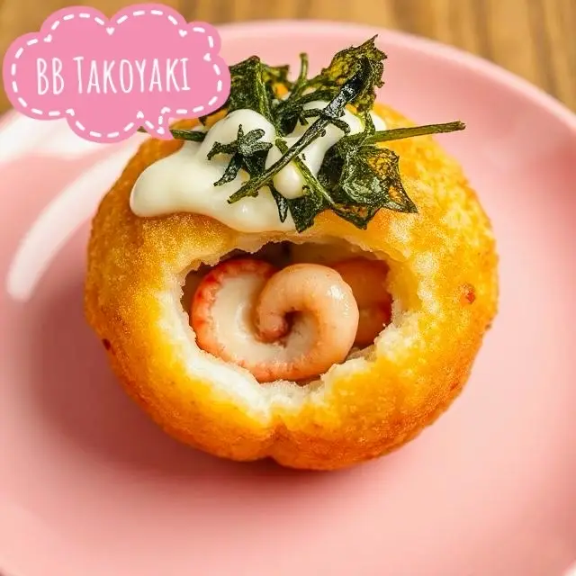 Hình ảnh Takoyaki Bạch Tuộc-Octopus (1 Viên)