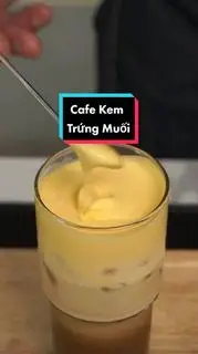 Hình ảnh Cà phê kem trứng muối