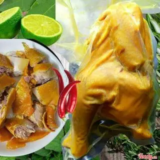Hình ảnh Gà ri nguyên con ủ muối hoa tiêu