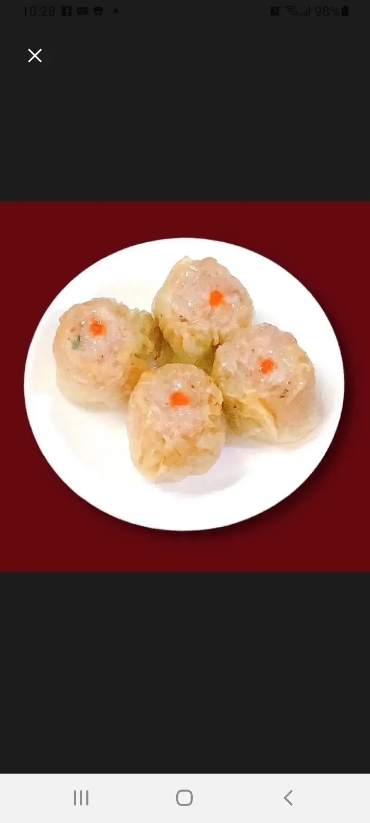 Hình ảnh xíu mại khô ( 1 phần 5 viên )
