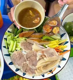 Hình ảnh bún mắm nêm