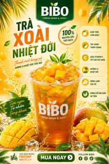 Hình ảnh Trà xoài nhiệt đới