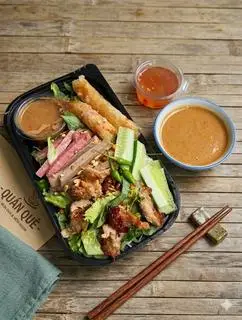 Hình ảnh Phần bún khô Tây Sơn bao no nê 