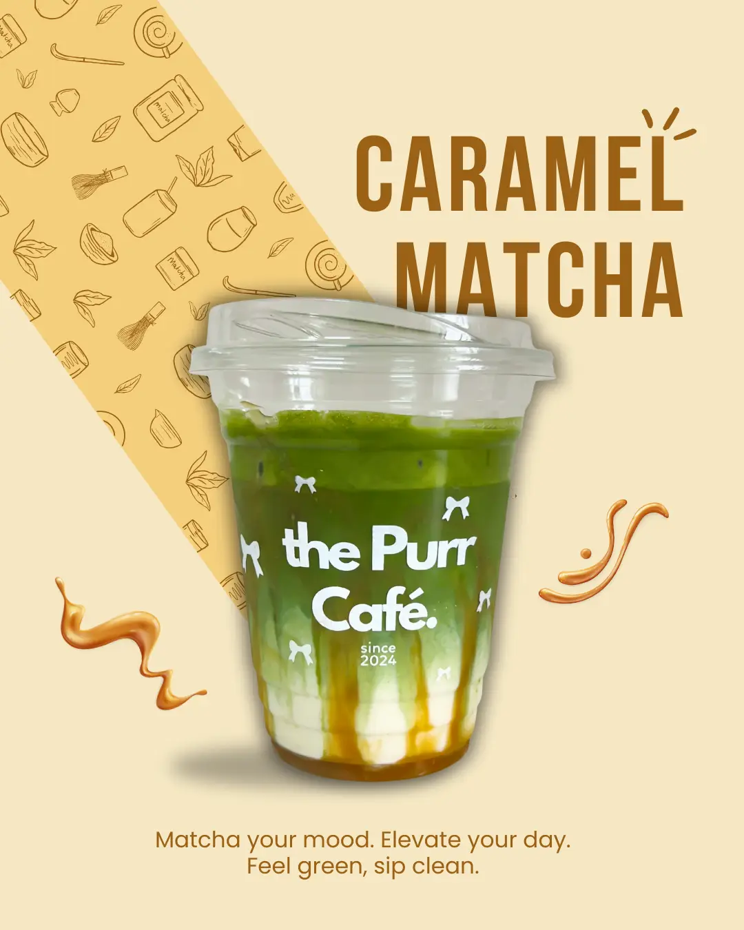 Hình ảnh CARAMEL MATCHA LATTE
