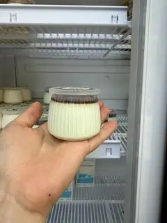 Hình ảnh sữa chua chocomint