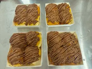 Hình ảnh Bánh mì kem socola