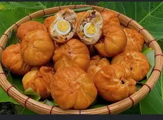Hình ảnh combo 3 bánh bao chiên