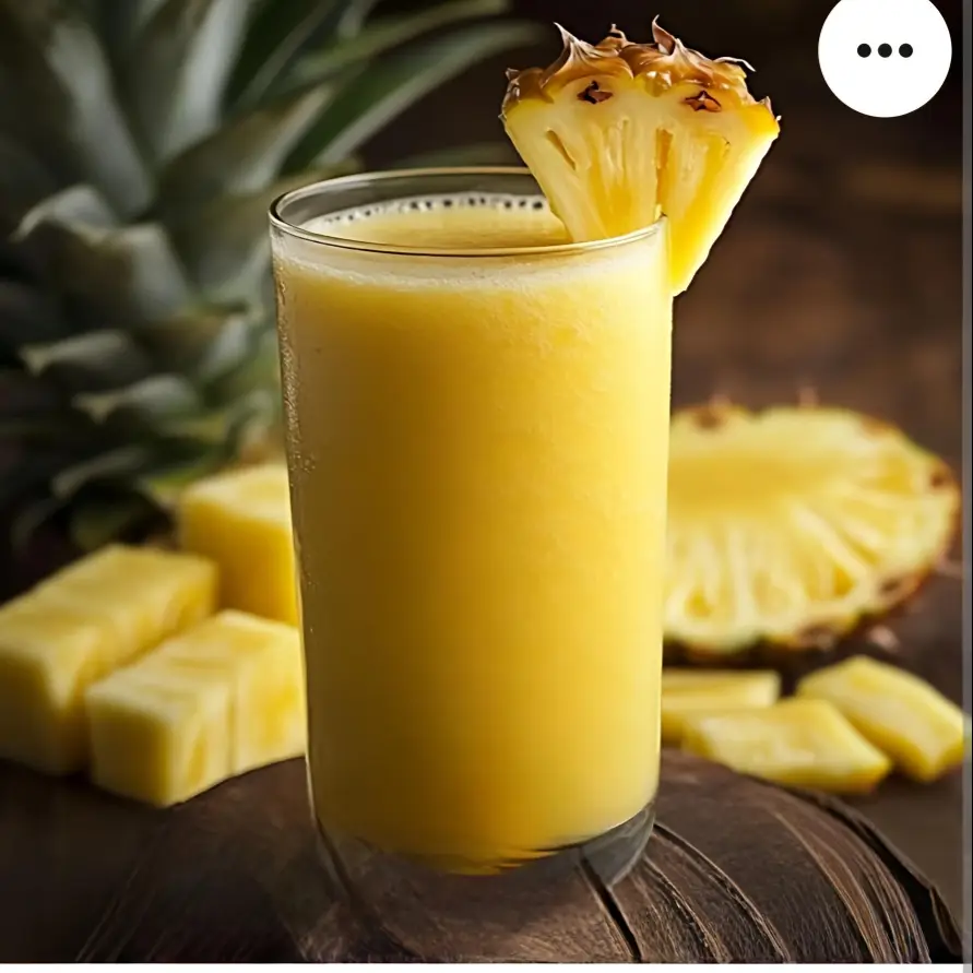 Hình ảnh Nước ép thơm (dứa) ly khổng lồ 