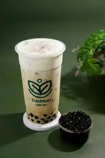 Hình ảnh Trà sữa trân châu milk foam