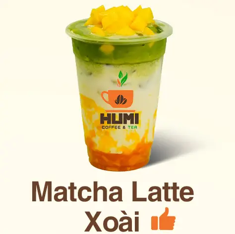 Hình ảnh Matcha latte xoài