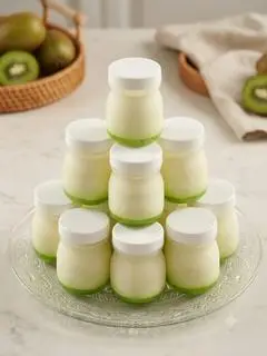 Hình ảnh Sữa chua hủ kiwi