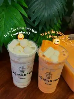 Hình ảnh trà sữa siêu phô mai ( machiato)