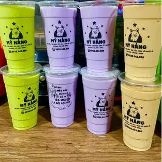 Hình ảnh Trà sữa truyền thống cacao Full topping có bán lfan