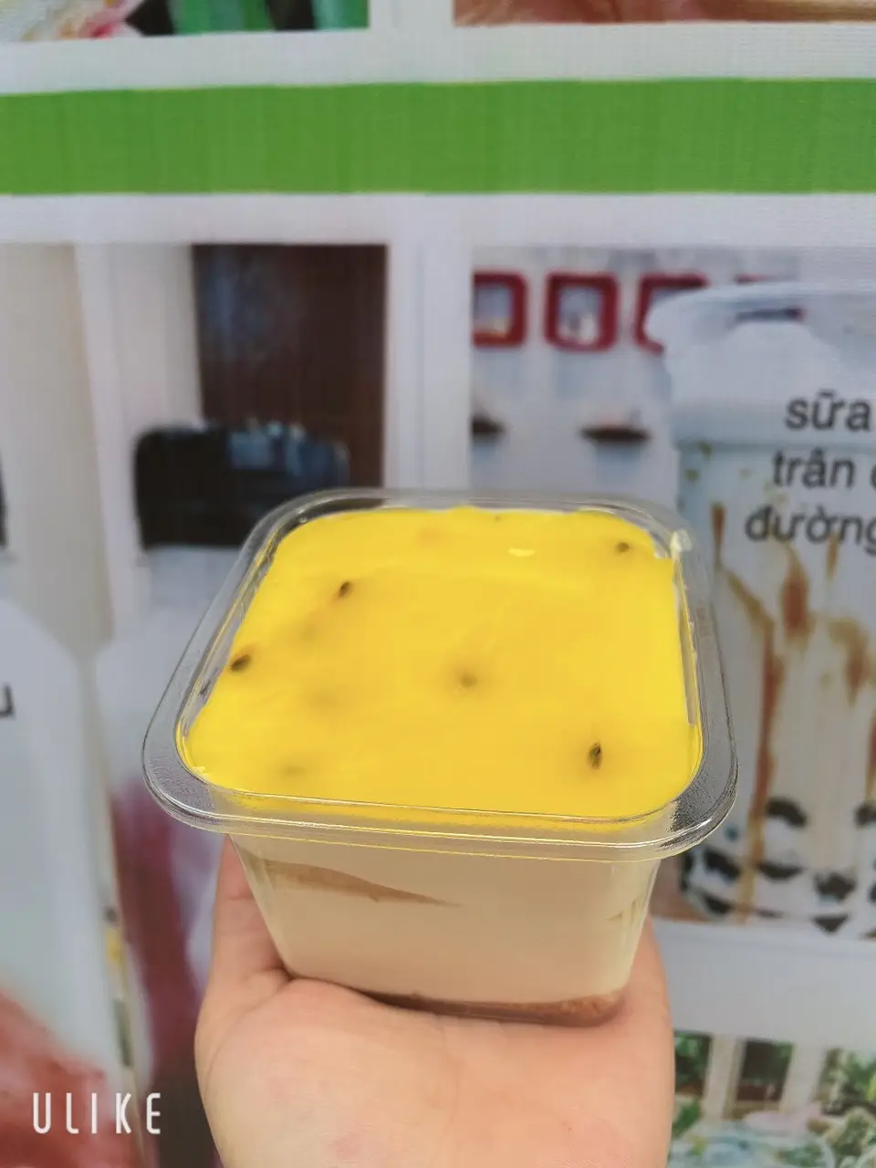 Hình ảnh bánh mousse chanh leo