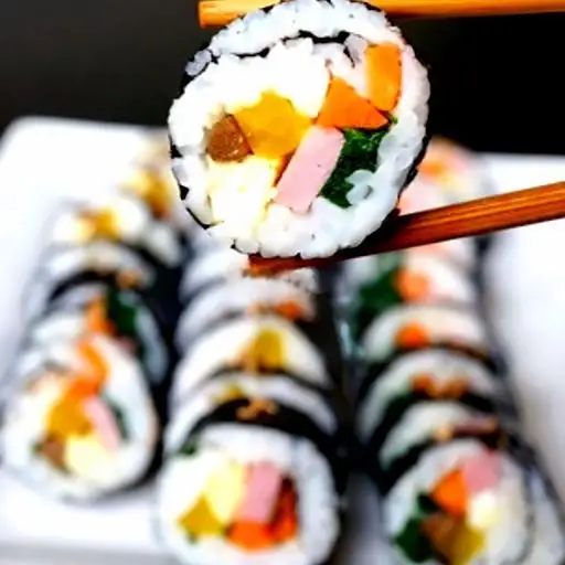 Hình ảnh Kimbap truyền thống