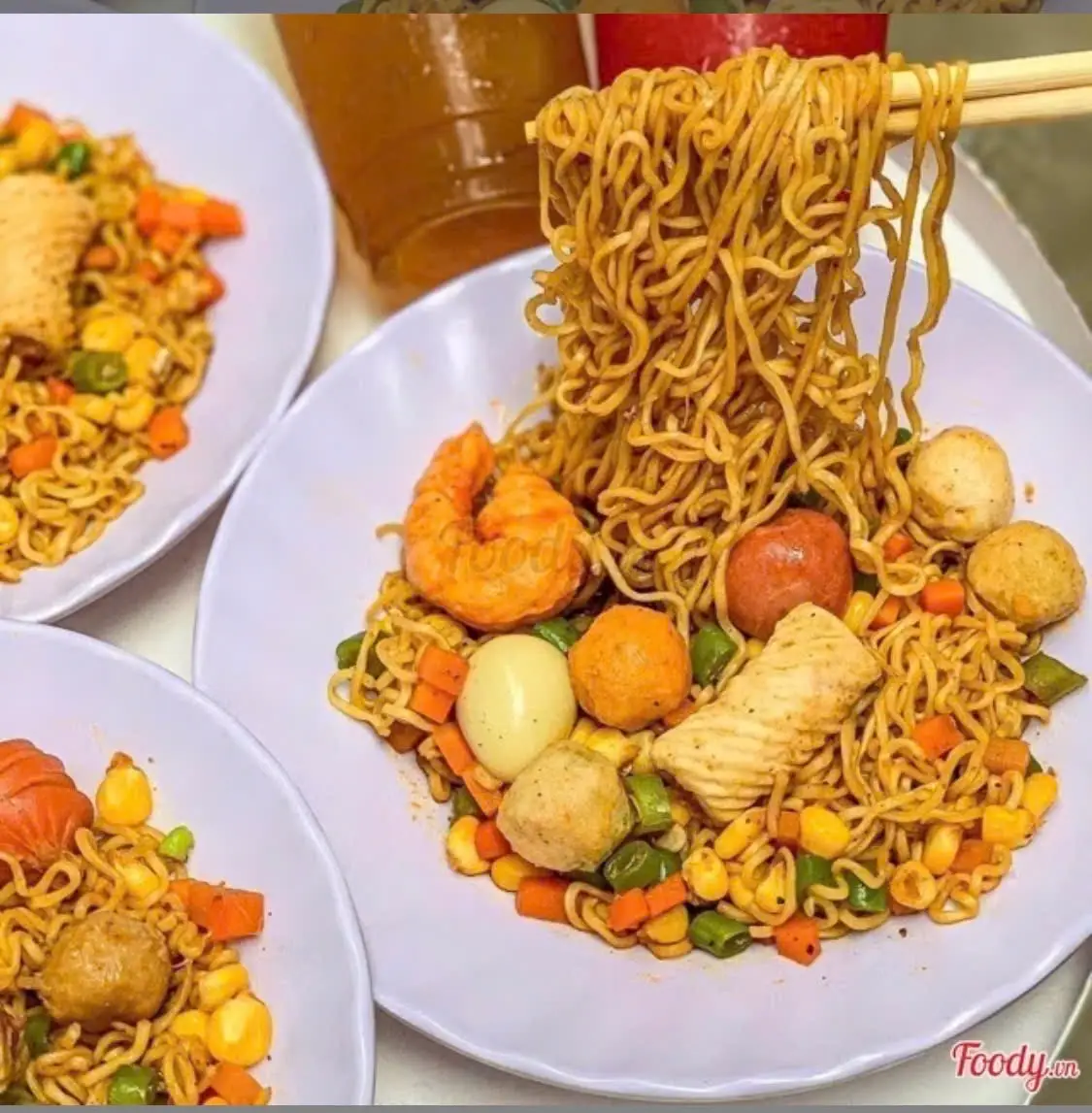 Hình ảnh Mì trộn indomie thập cẩm