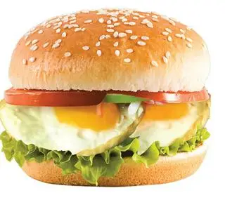 Hình ảnh Burger trứng
