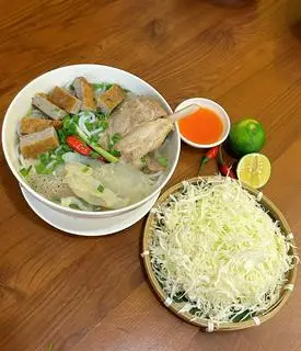 Hình ảnh Bún chả cá - sứa - sườn chìa