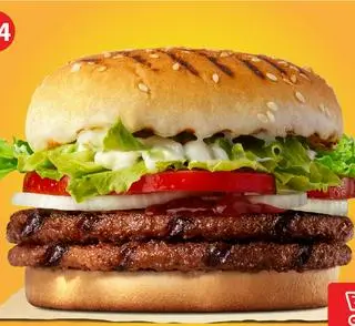 Hình ảnh Burger bò 02 tầng