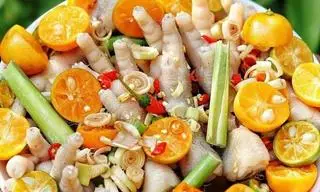 Hình ảnh Chân gà xả tắc
