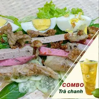 Hình ảnh Combo bánh cuốn Bình Định đặc biệt - trà chanh