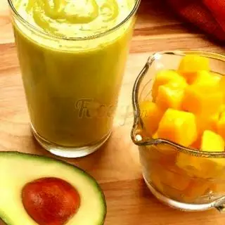 Hình ảnh Sinh tố bơ xoài