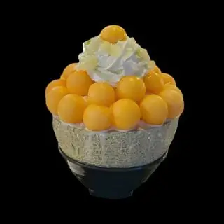 Hình ảnh Bingsu dưa lưới