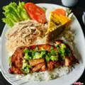 Hình ảnh Cơm sườn- bì -trứng+canh