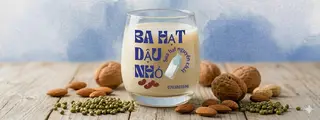 Hình ảnh sữa đậu xanh bắp đậu phộng