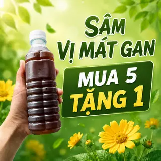 Hình ảnh |Mua 5 tặng 1| Combo 5 chai sâm Bông Cúc (chai 350ml)