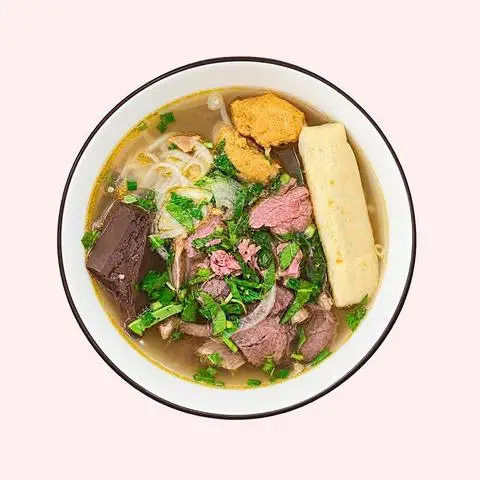 Hình ảnh Bún Bò Đầy Đủ Không Giò 