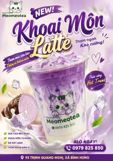 Hình ảnh Khoai môn latte