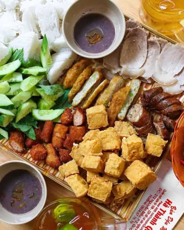 Hình ảnh bún đậu mắm tôm hihi 2 