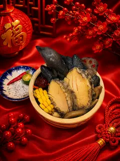 Hình ảnh Gà Tiềm + 2 Bào Ngư