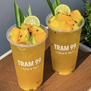 Hình ảnh Trà Dưa Lưới Chanh Dây