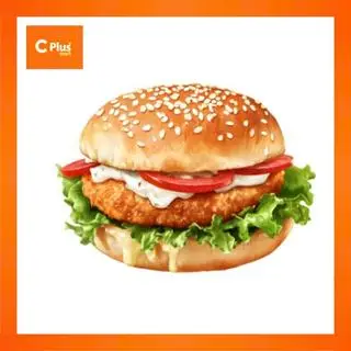 Hình ảnh Hamburger bò phô mai