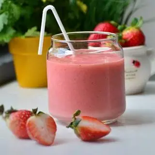 Hình ảnh sinh tố mãng cầu dâu