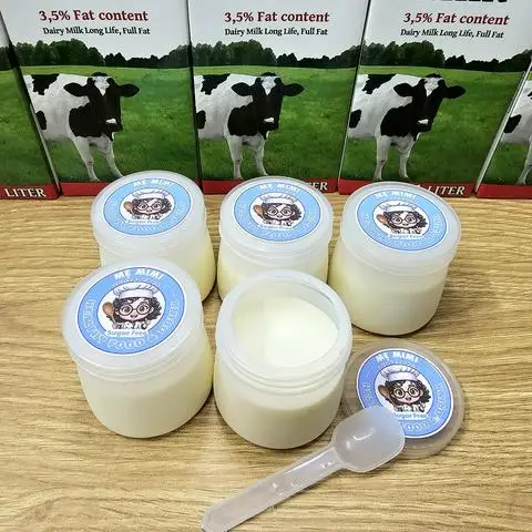 Hình ảnh Set 5 hủ sữa chua sugar free - đường ăn kiêng